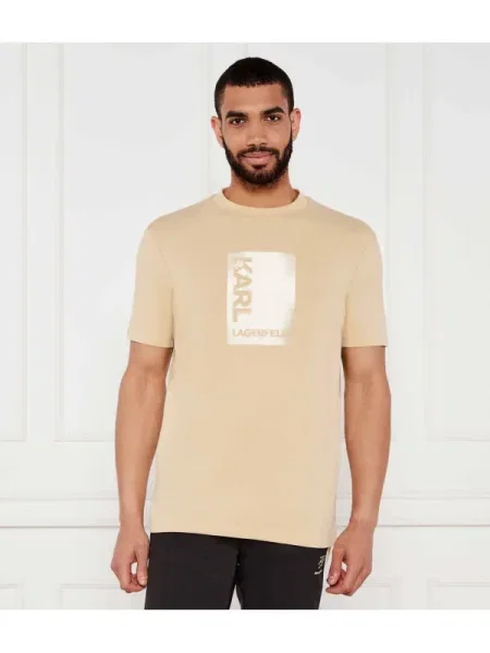 Karl Lagerfeld Póló | Regular Fit bézs