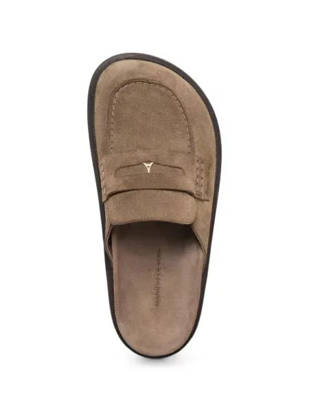 Szarvasbőr mules Manière De Voir barna