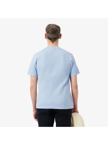 Футболка Lacoste голубая