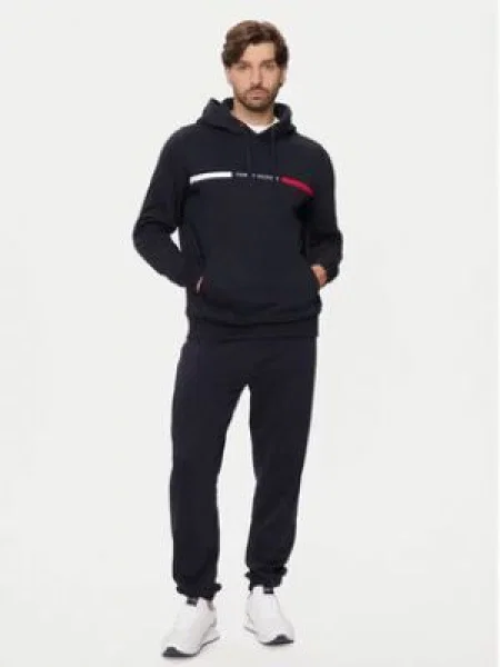 Tommy Hilfiger Mikina Tmavomodrá Regular Fit