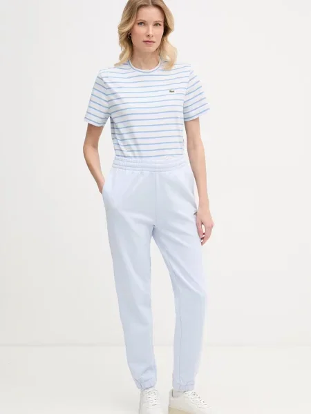 Lacoste pantaloni de trening pentru femei albastru