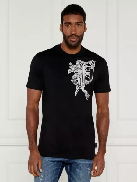 Philipp Plein Póló Dragon fekete