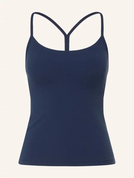 Top Lululemon bez rękawów granatowy