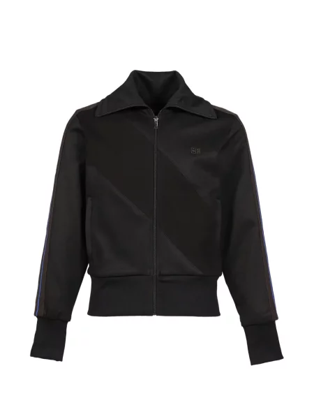 Яке Wales Bonner с автограф черно