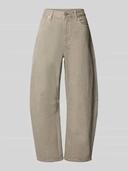 Jeansy barrel z czystej bawełny Calvin Klein Jeans