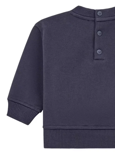 Bluza dziecięca Emporio Armani niebieska