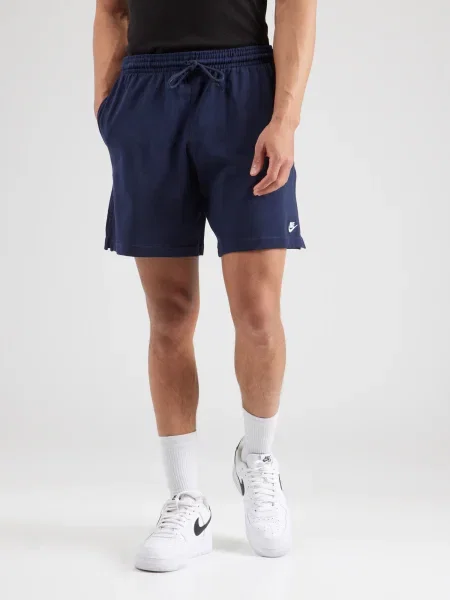 Nike Sportswear Nohavice CLUB námornícka modrá