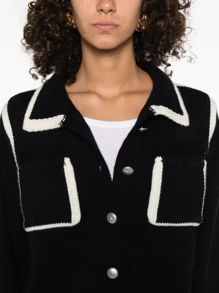 Cardigan Pinko de lână albastru