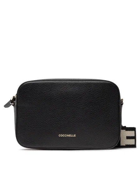Rucsac Coccinelle din piele negru