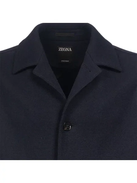 Kurtka Zegna z kaszmiru niebieska