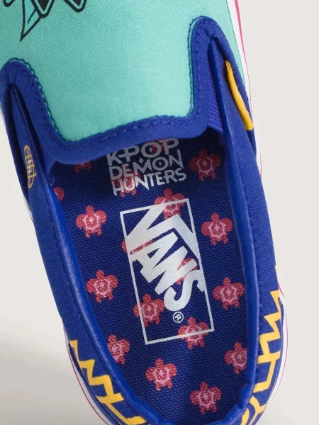 Vans ниски кецове за деца синьо