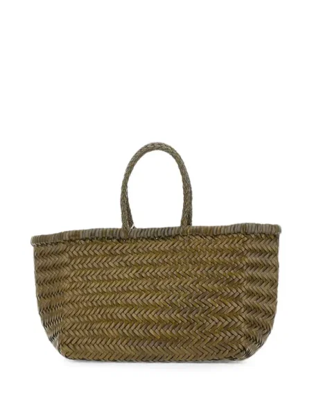 Geantă shopper Dragon Diffusion din piele verde