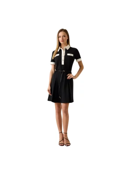 Guess sukienka rozkloszowana CLAUDIE czarna