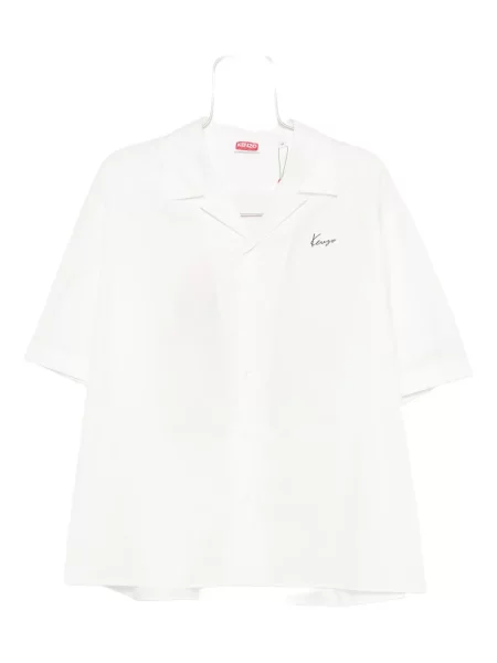 Риза Kenzo на цветя с принт бяло