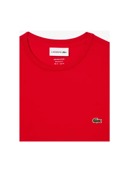 Lacoste T-shirt czerwona