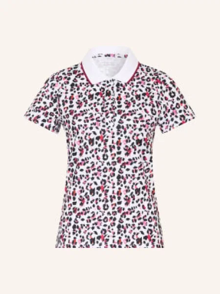Röhnisch Funkcyjna Koszulka Polo Deni pink białe