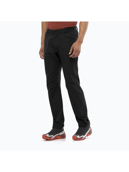 Pantaloni de trekking pentru bărbați Salomon Wayfarer Warm deep black negru