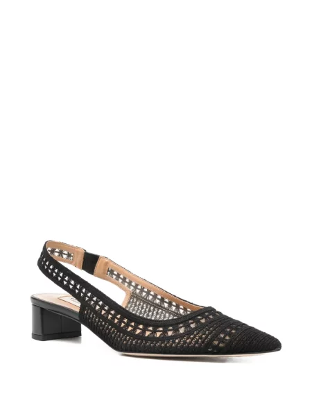 Pantofi cu toc Arteana slingback negru