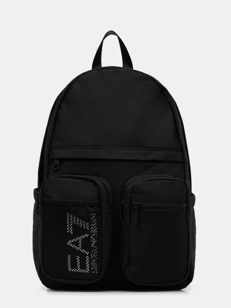 Emporio Armani Rucsac / alb negru