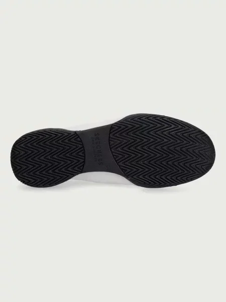 Skechers bőr balerina cipő ZINGER EVO-ZEN DAZE szürke