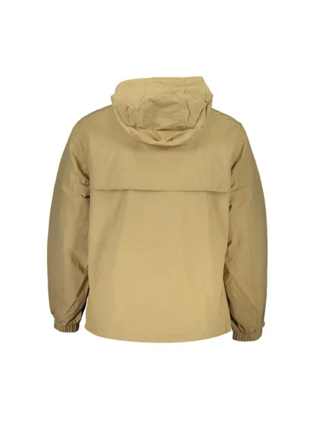 Kurtka Tommy Hilfiger z kapturem beżowa