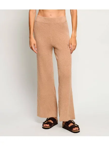 Guess Underwear Pantaloni de tricot Lua | Straight fit maro