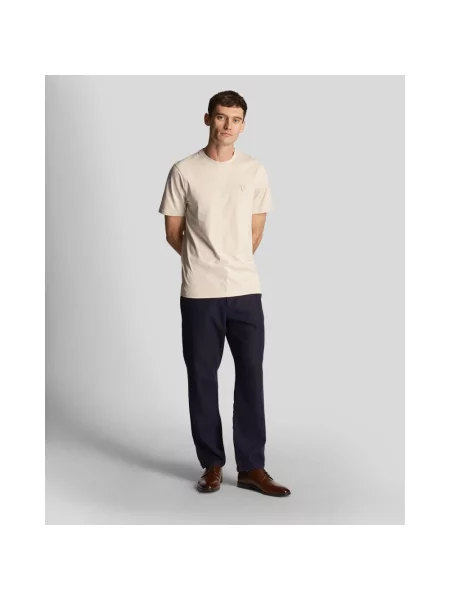 Koszulka Lyle & Scott beżowa