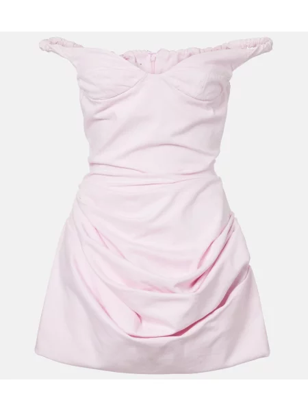 Rochie din denim Magda Butrym roz