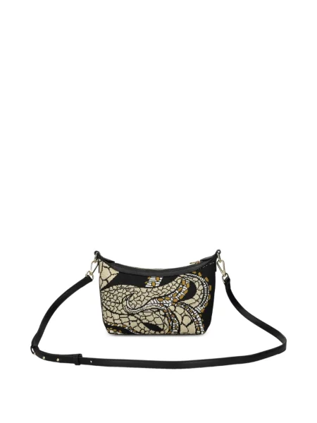 Kézitáska My Best Bag nyomtatás fekete
