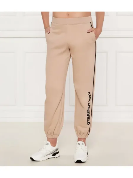 Karl Lagerfeld Jogger nadrág bézs
