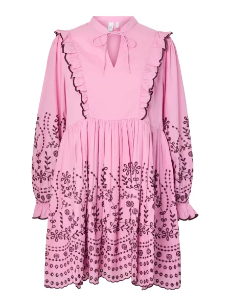 YAS Rochie YASLUMA mov orhidee negru