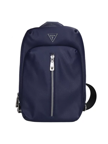 Torba crossbody Guess niebieska