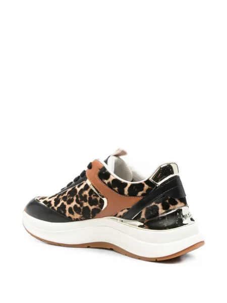 Sneakerși Liu Jo cu imagine cu model leopard maro