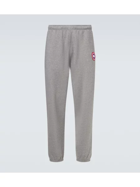 Pantaloni de trening Canada Goose gri