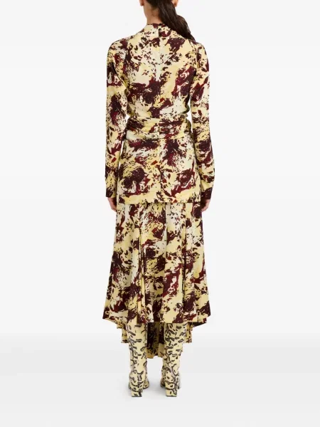 Bluză Proenza Schouler cu imagine galben