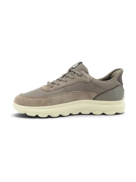 Sneakersy Geox skórzane beżowe