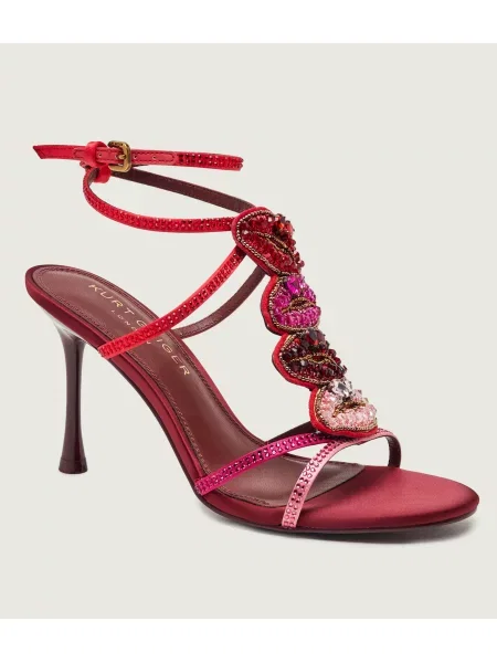 Kurt Geiger Sandale cu subțire Kiss roz