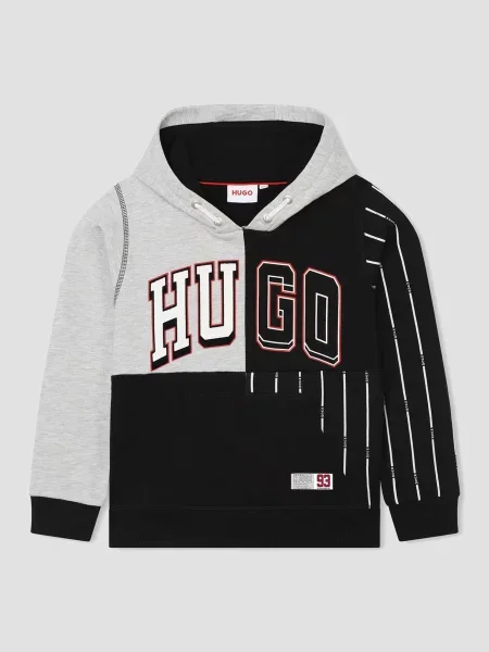 Дитяче Худі HUGO Kids чорний