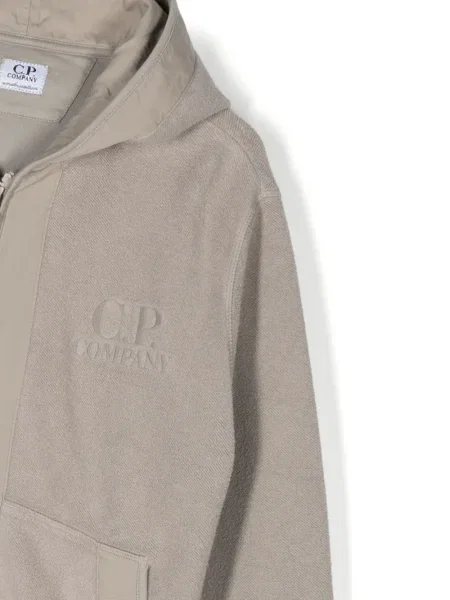 Bluza z kapturem dziecięca C.p. Company szara