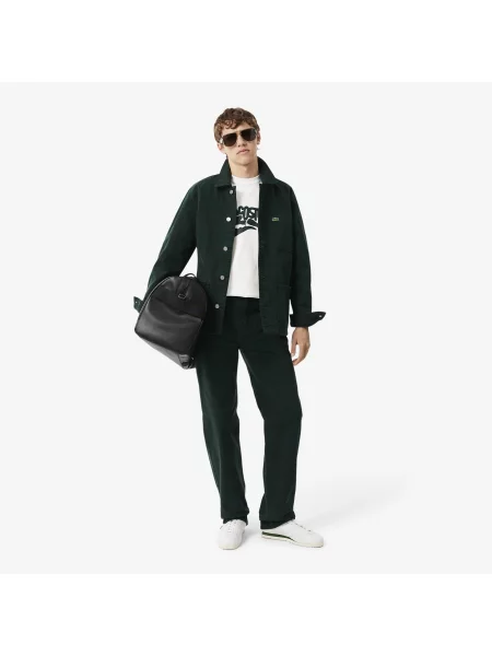 Lacoste Koszulka Z Długim Rękawem biała