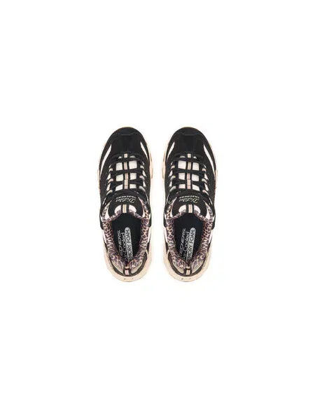 Sneakersy Skechers D'Lites Wild Charm černá