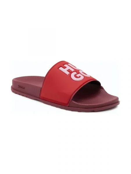 HUGO Papucs Match_it_Slid_rblg_N piros