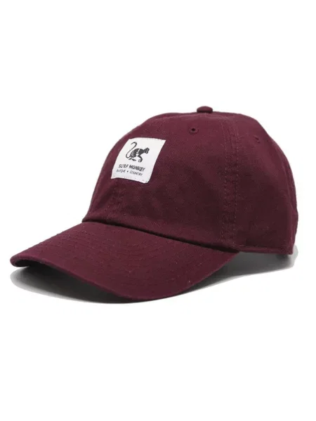 Surf Monkey Șapcă sport burgundy roșu