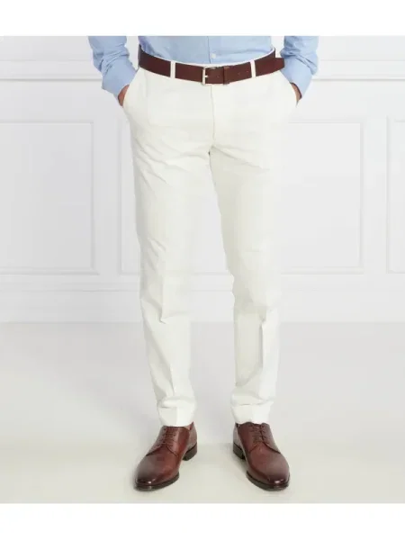 Oscar Jacobson Pantaloni DENZ alb