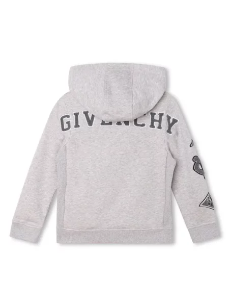 Bluza z kapturem dziecięca Givenchy szara