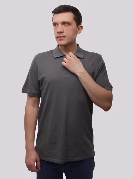 Поло Beki серое