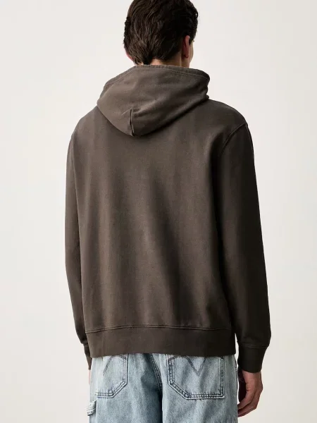 Levi's bluza z kapturem THE ORIGINAL HM brązowa