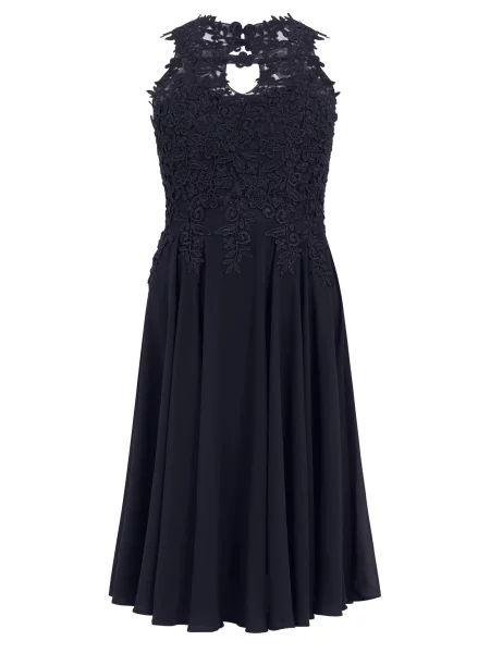 APART Rochie de cocktail noapte albastru