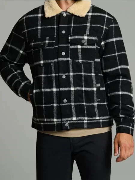 Sinsay Košilová bunda černá