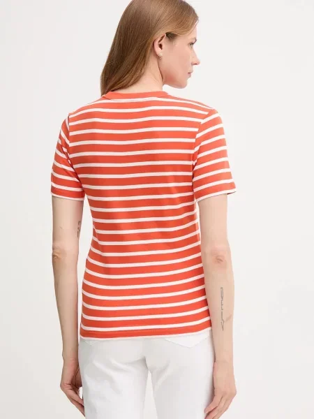 Tommy Hilfiger kratka majica oranžna